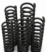 3:1 6 mm A4 Siyah plastik helezon spiraller 100 ADET (1 Poşet)