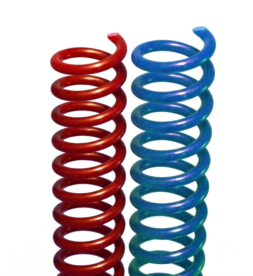 3:1 6 mm A4 Renkli Plastik helezon spiraller 100 ADET (1 Poşet)