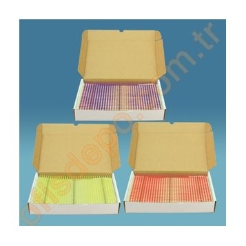 2:1 3/8'' SİYAH/BEYAZ RENKLİ TEL SPİRAL 100'LÜK KUTU