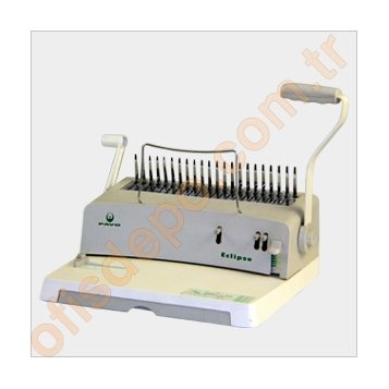 PAVO ECLIPSE Plastik Spiral Delme + Ciltleme Makinası