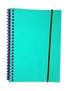 4:1 6 mm A4 Renkli Plastik helezon spiraller 100 ADET (1 Poşet)