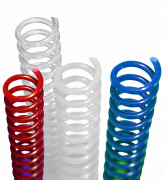 3:1 10 mm A4 Renkli Plastik helezon spiraller 100 ADET (1 Kutu)