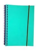 4:1 20 mm A4 Renkli Plastik helezon spiraller 100 ADET (1 Kutu)