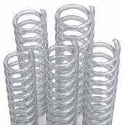 3:1 22 mm A4 Şeffaf plastik helezon spiraller 100 ADET (1 Poşet)