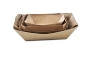 24 Oz Kumpir Kutusu Kraft 100'lü Paket