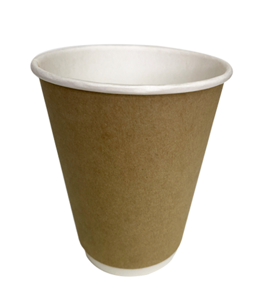 14 Oz Double Wall Karton Bardak Kraft Baskısız  500'lük Kutu