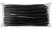 3:1 20 mm A4 Siyah Plastik helezon spiraller 100 ADET (1 Poşet)